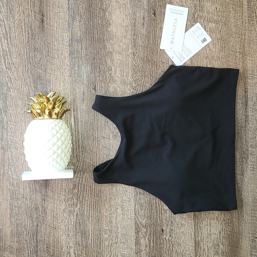 NWT! Athleta Conscious Crop A-C - Black